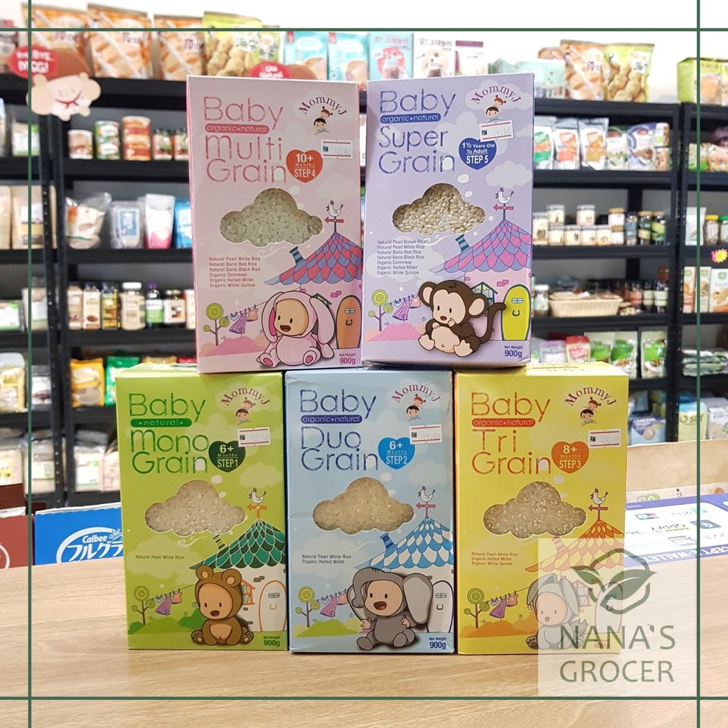 [Mommy J] Rice Grain Natural & Organic