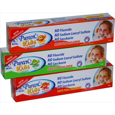 Pureen 1pcs 40g Kids Toothpaste Fluoride Free For 1 Year Ubat Gigi Kanak Kanak Ubat Gigi Budak Ubat Gigi Pureen Shopee Malaysia