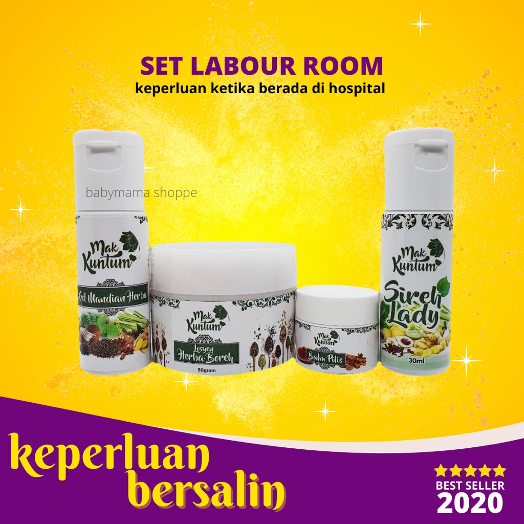 [ READY STOCK ] MAK KUNTUM | KEPERLUAN BERSALIN | SET BERSALIN LABOUR ...