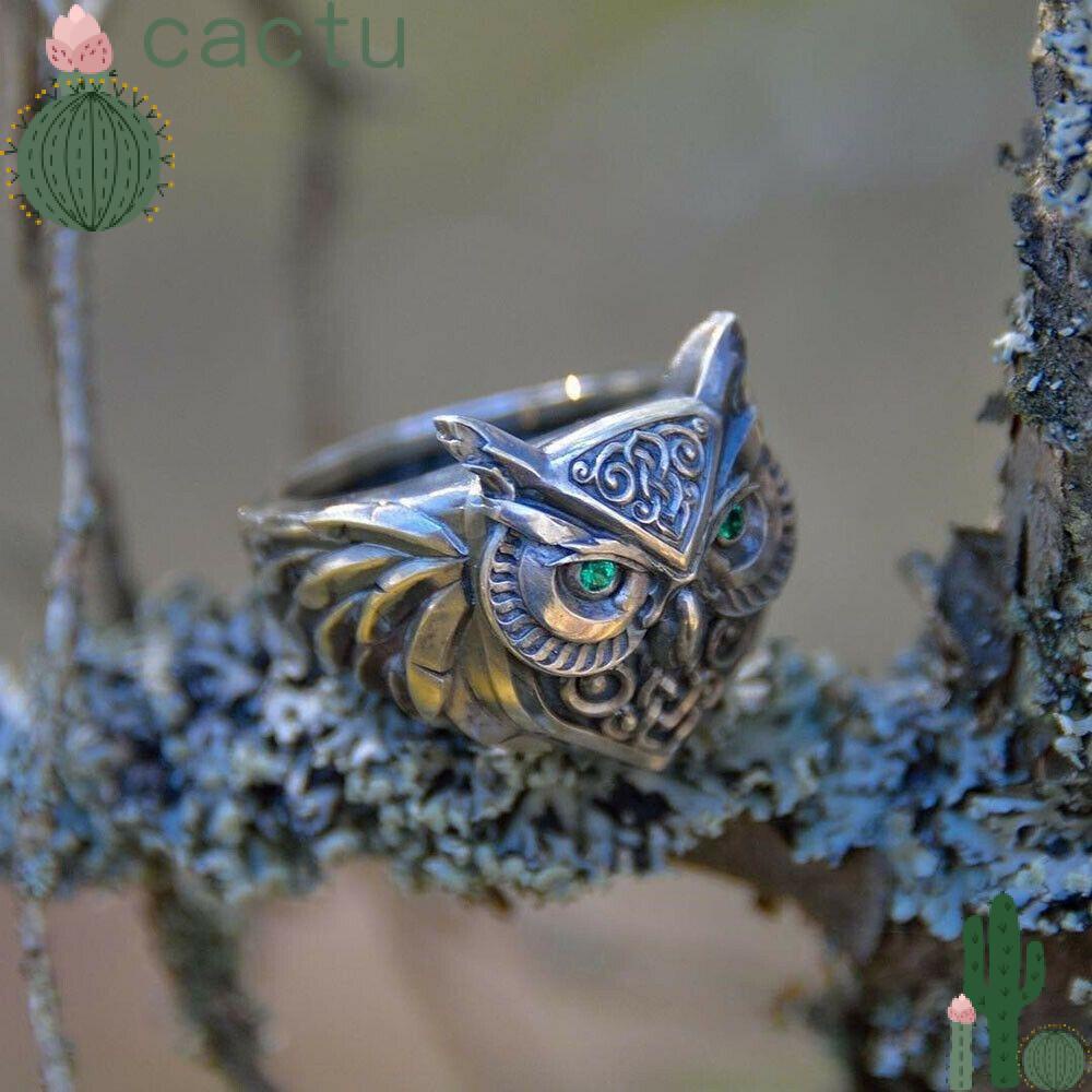 直販卸売り K18 BD Owl Ring リング