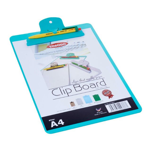 Yosogo A4 Clip Board CB-330-P | Shopee Malaysia