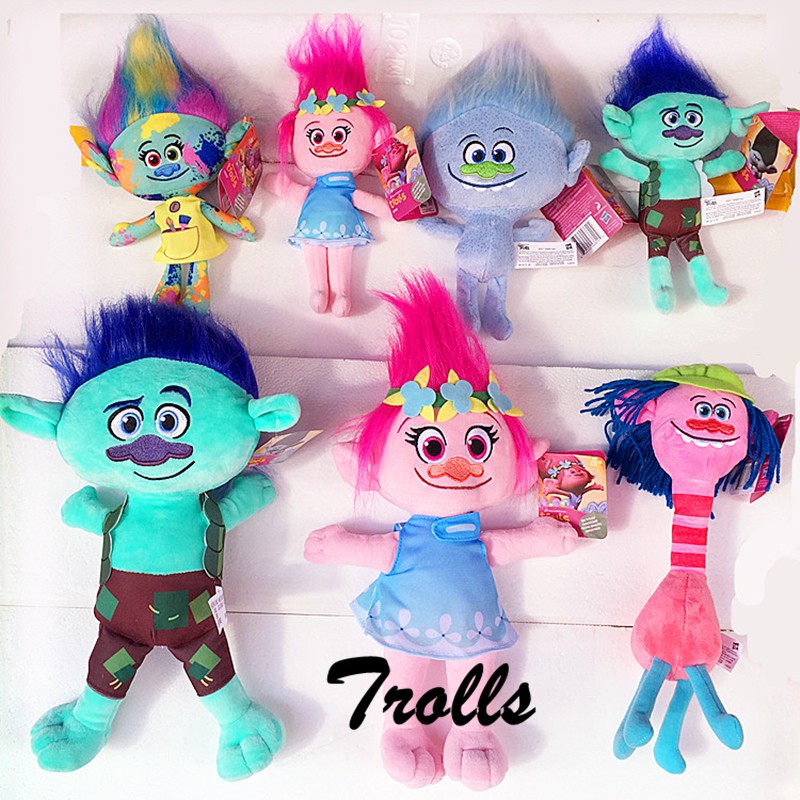 trolls soft toys