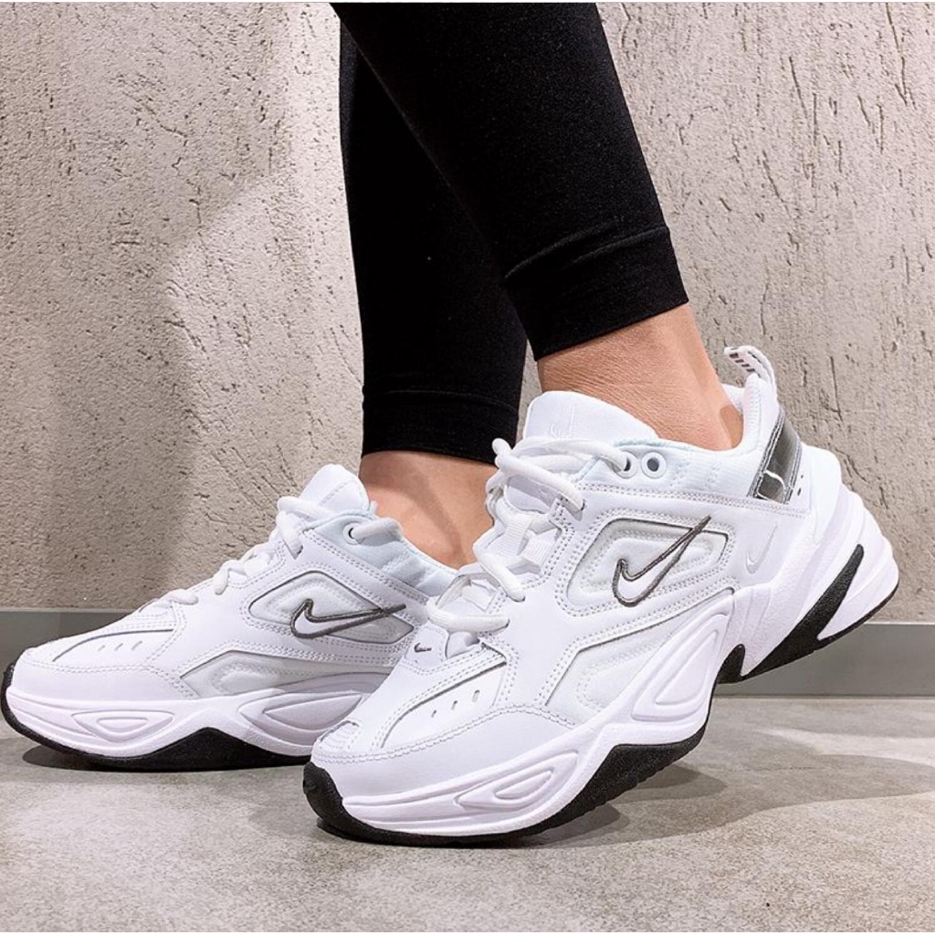 nike m2k tekno white grey