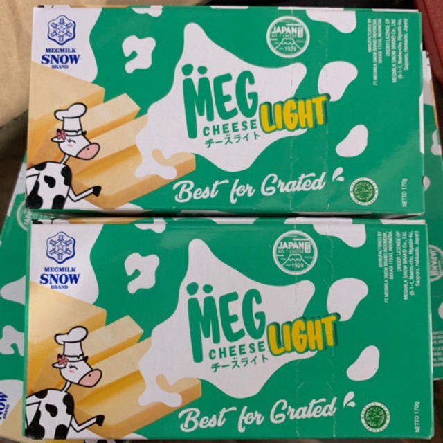 Meg cheddar Cheese Light 170G | Shopee Malaysia