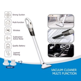 Cordless Vacuum Cleaner Wireless Portable Car Vakum Penyedut Habuk Filtration Carpet Keyboard Vacuum Cleaner 无线吸尘器