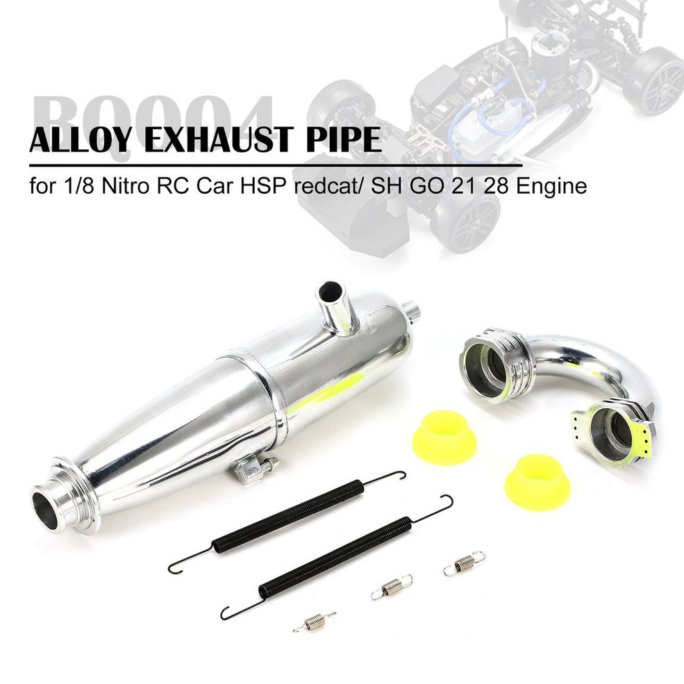 nitro rc exhaust pipes