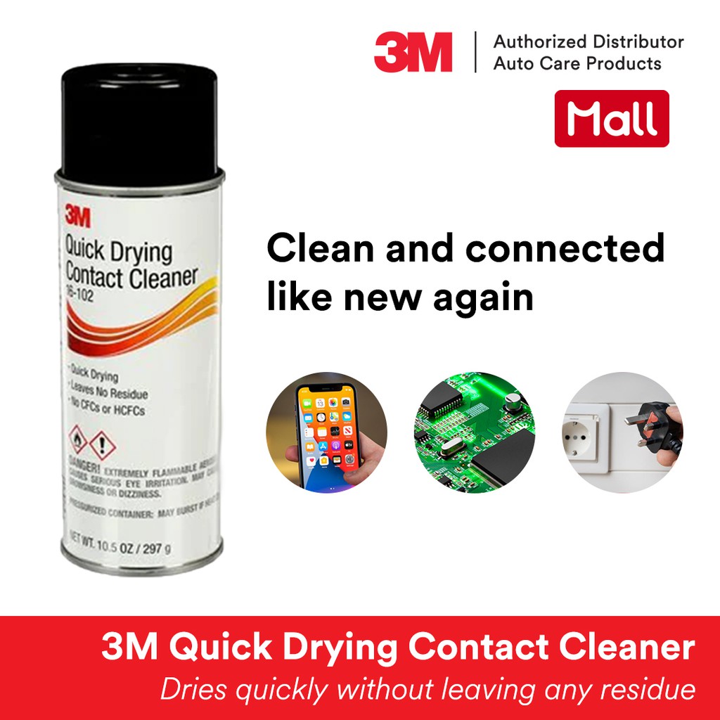 3M™ Quick Drying Contact Cleaner 16102 297G Shopee Malaysia