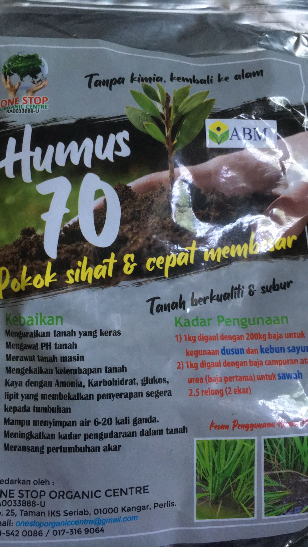 Humus 70 Menyubur Tanah Shopee Malaysia