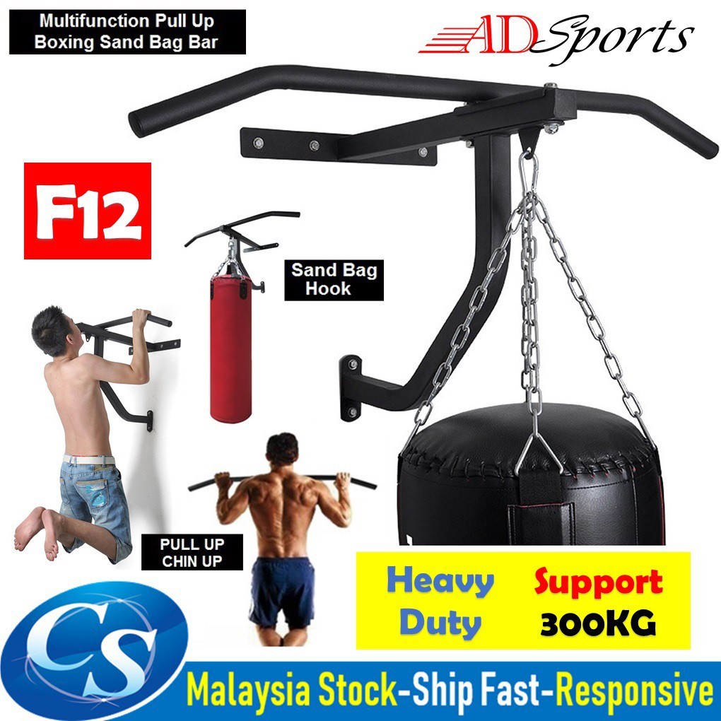 punch bag bracket and pull up bar