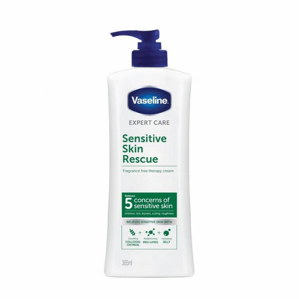 Vaseline Rescue Sensitive Skin Lotion 365ml Shopee Malaysia