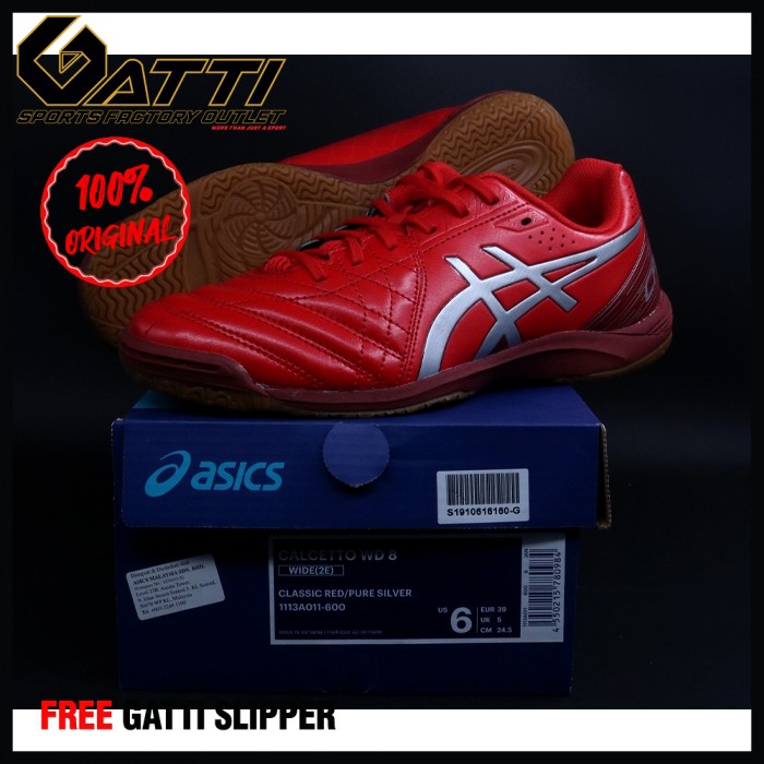 asics futsal calcetto