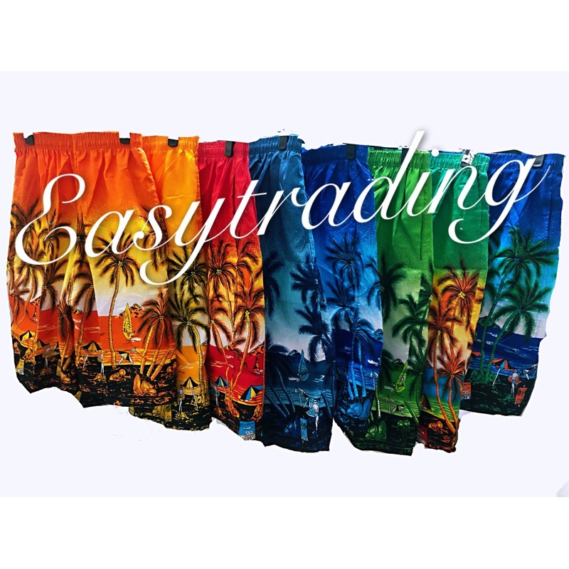 Seluar pantai pendek lelaki /men Hawaii beach short pant ...