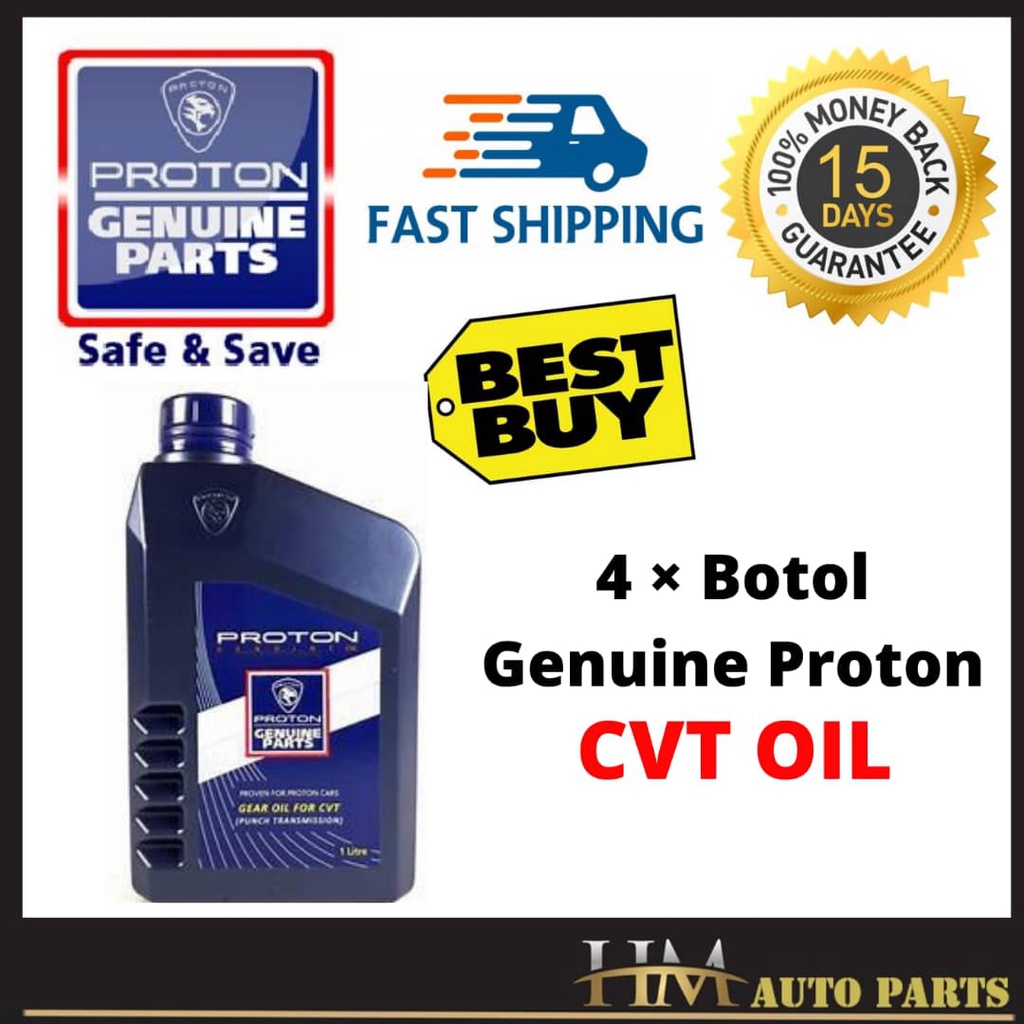 GENUINE PROTON TRANSMISSION GEAR OIL CVT EXORA BOLD / PREVE / FLX 1
