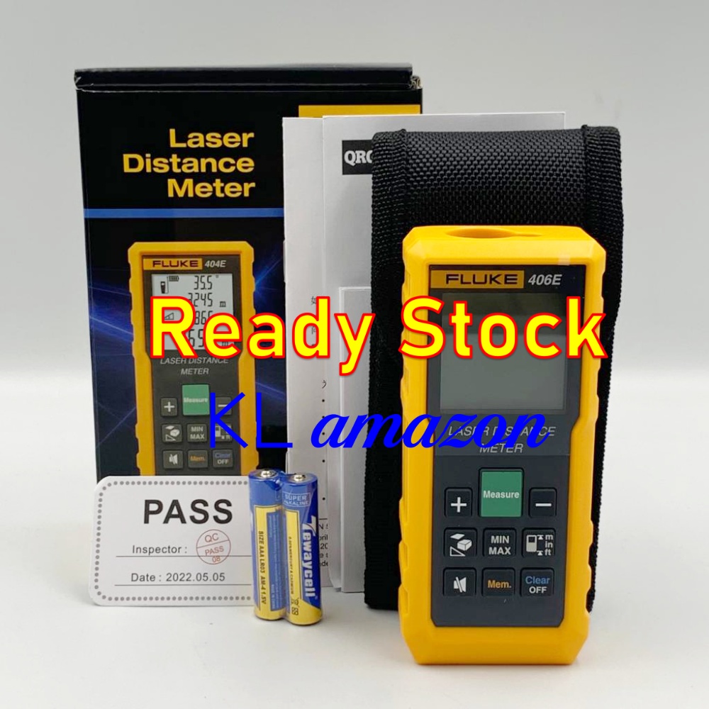 (SAME DAY DELIVERY ORDER BEFORE 4PM) FLUKE LASER DISTANCE METER 404E 40