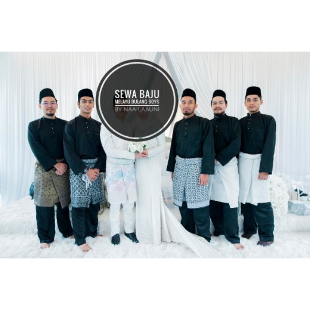 MURAH ️BAJU MELAYU UNTUK DISEWA DULANG BOYS DAN BRIDESMAID ...