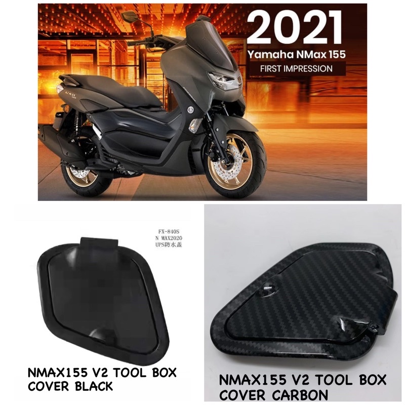 NMAX155 V2 TOOL BOX COVER WATERPROOF Shopee Malaysia