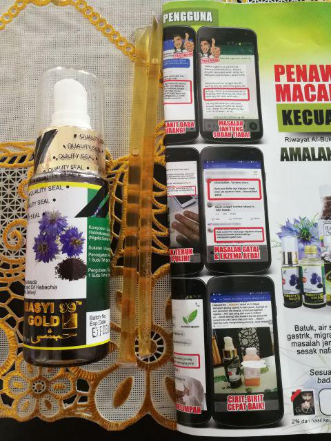 Habasyi99 Gold : Minyak Habbatussauda kualiti premium 