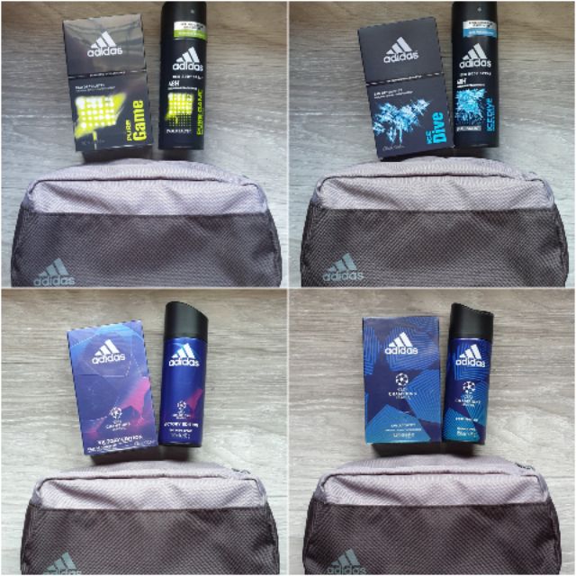 adidas perfume set of 3