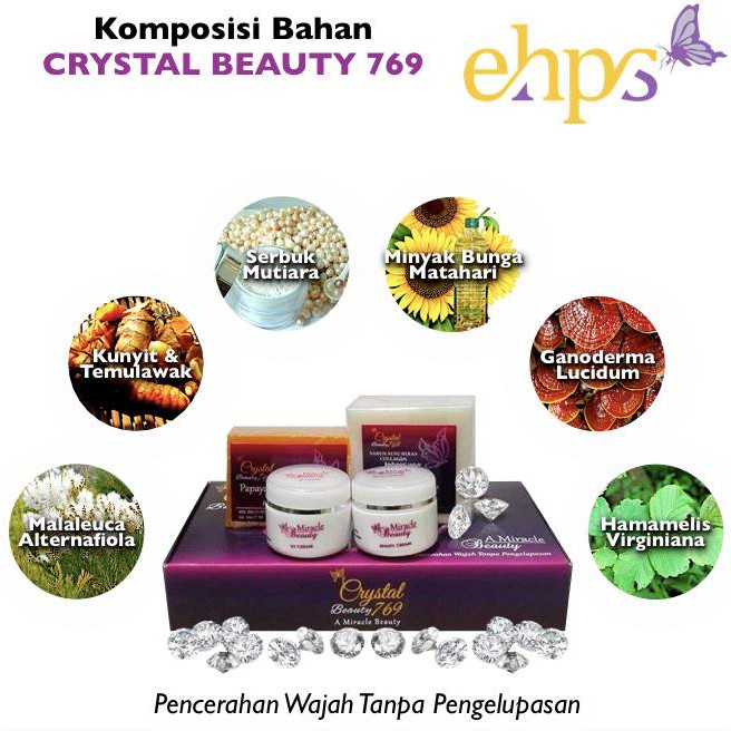 Crystal Beauty 769 (set Sabun Susu Beras