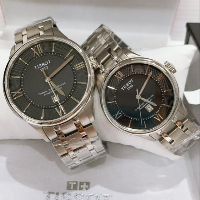 tissot couple watch set