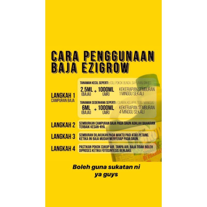 Ezigrow Baja Sesuai Untuk Pertanian Dan Perkebun Shopee Malaysia