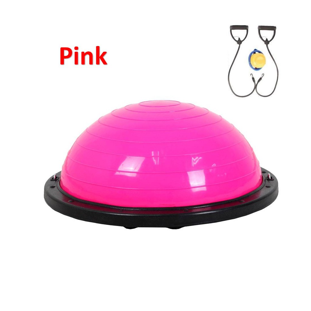 pink bosu ball