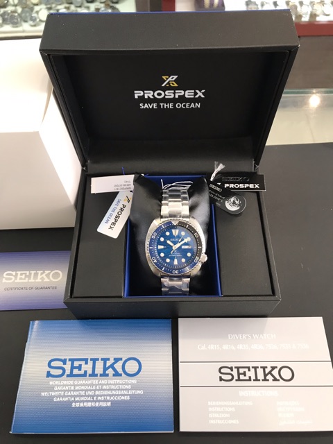 Seiko Prospex Turtle Special Edition “Save The Ocean” SRPD21K1 Automatic  Divers 200m Stainless Steel Watch | Shopee Malaysia