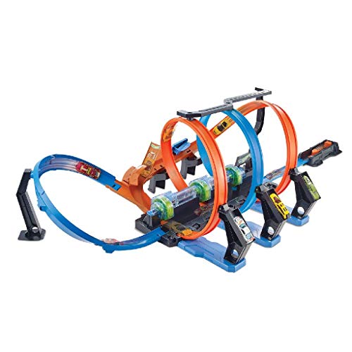 hot wheels corkscrew crash cars