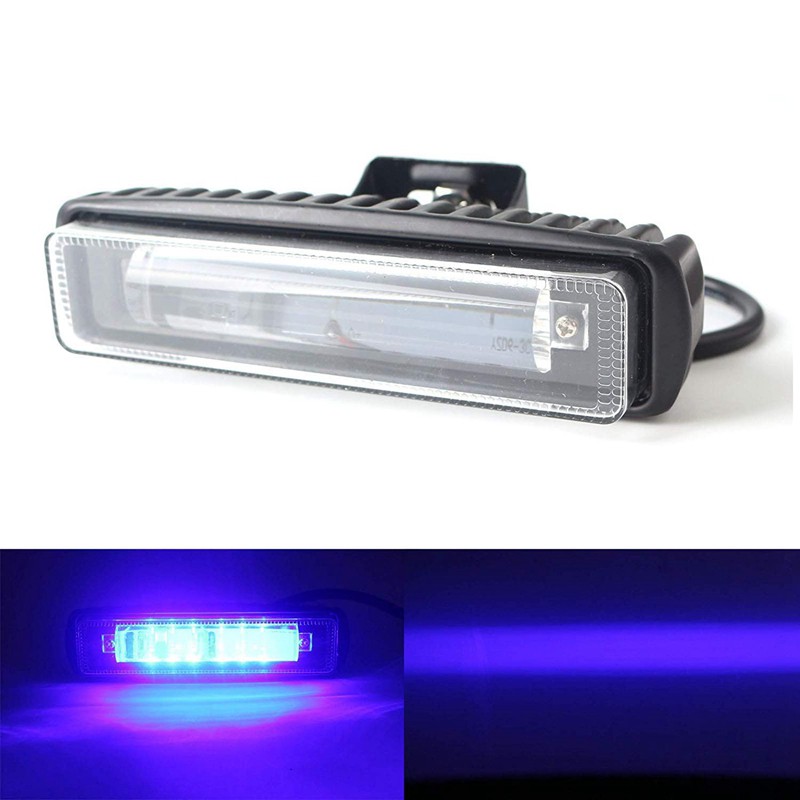 4 Inch 30w Blue Line Led Forklift Truck Car Warning Lamp Safety Working Light Ba Shopee Malaysia