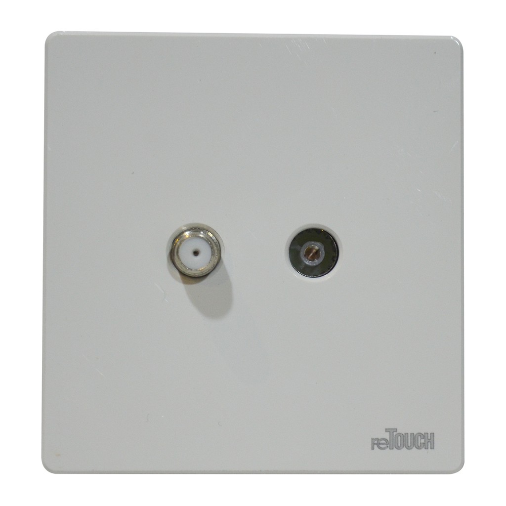 reTouch Ultra Rimless (Ultra 2 Gang TV & Astro Outlet)