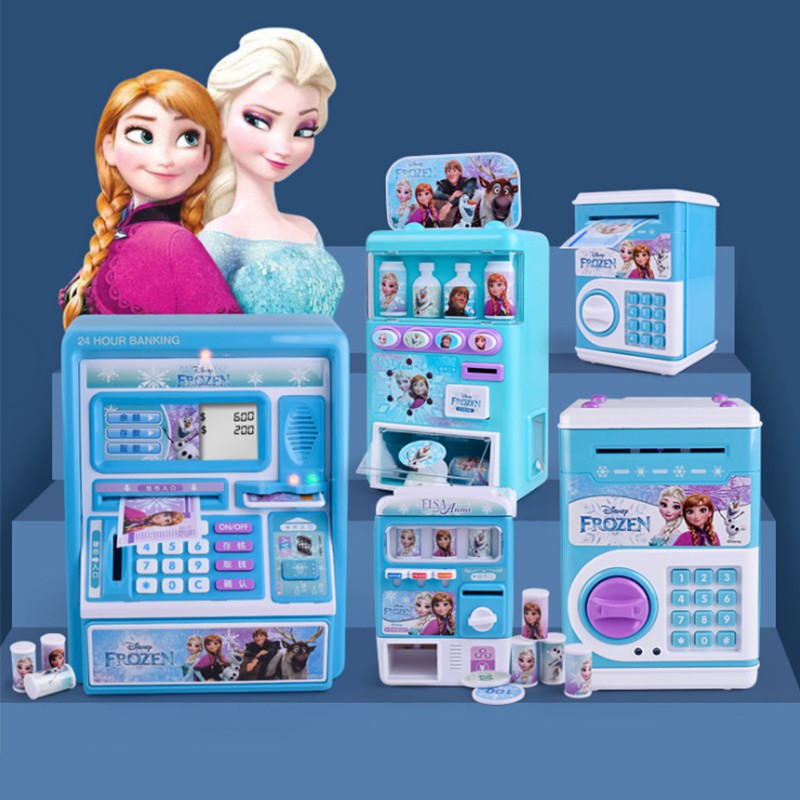 Frozen Kids ATM Password Insurance Automatic Roll-Money ...