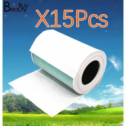 【】15pcs Thickening Electrostatic Cotton For Xiaomi Mi Air Purifier Pro / 1 / 2 Universal Brand Air Purifier Filter