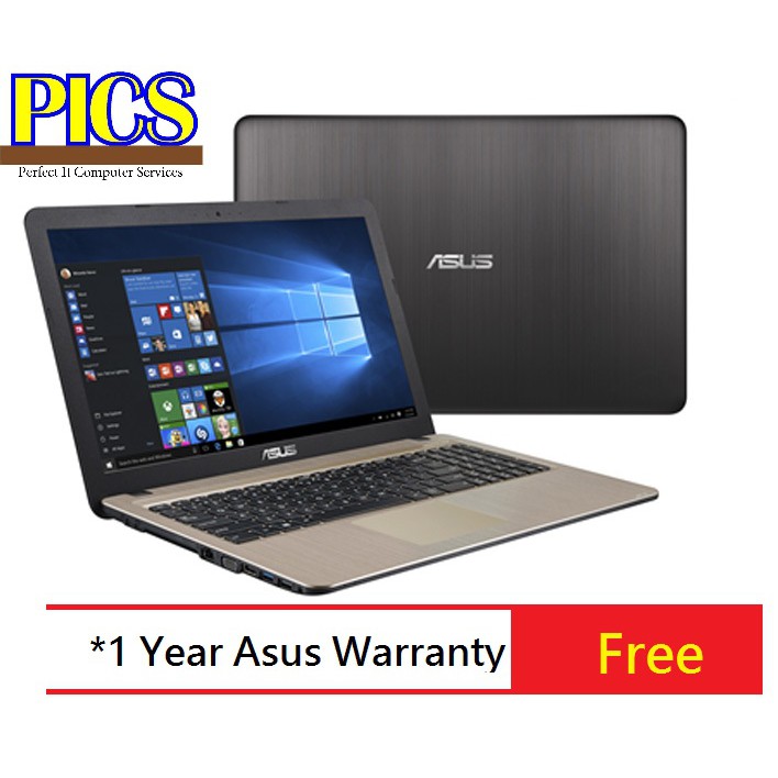 Asus Vivobook Max X541N 15.6" Laptop BLK (N3350, 4GB, 500GB, Intel, W10