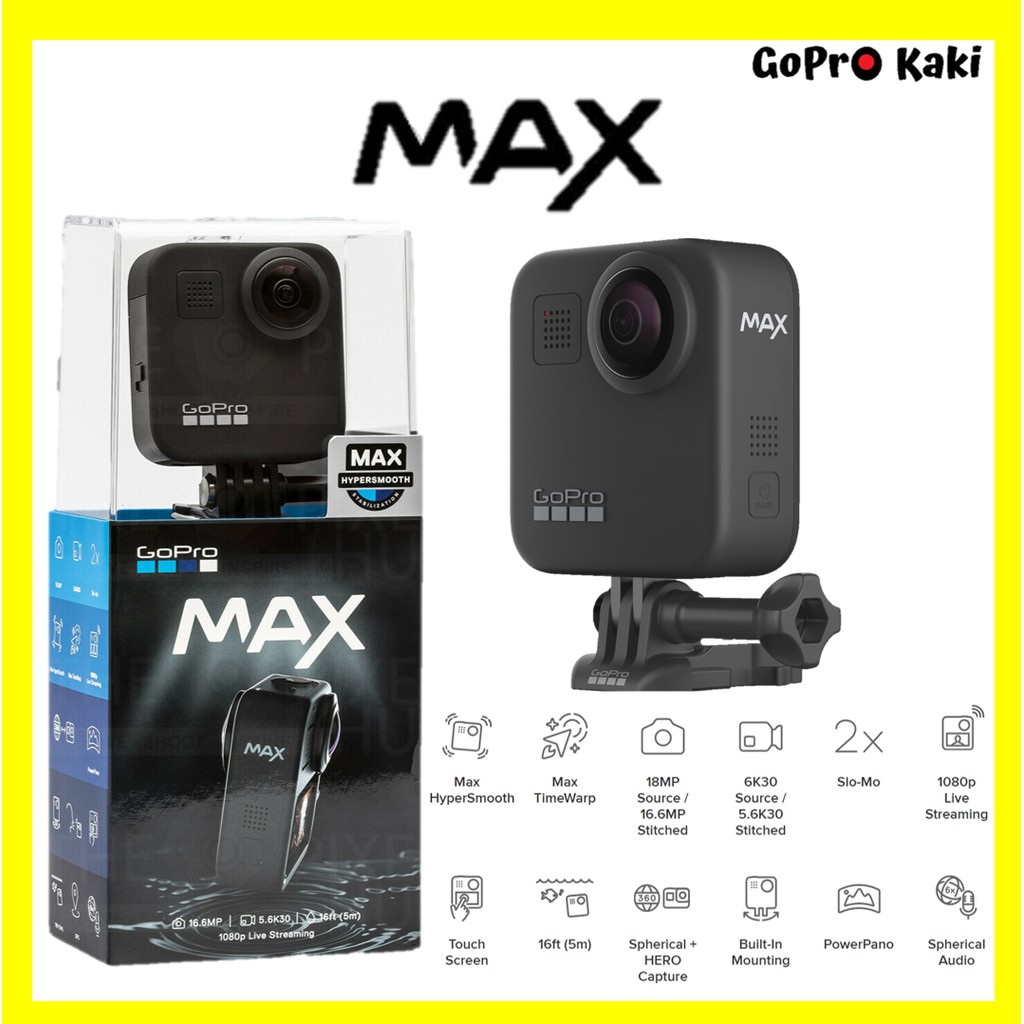 gopro max 4k video