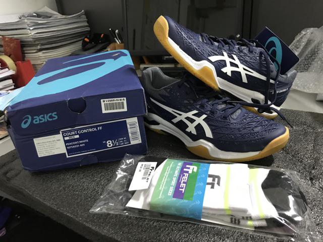 asics gel court control ff