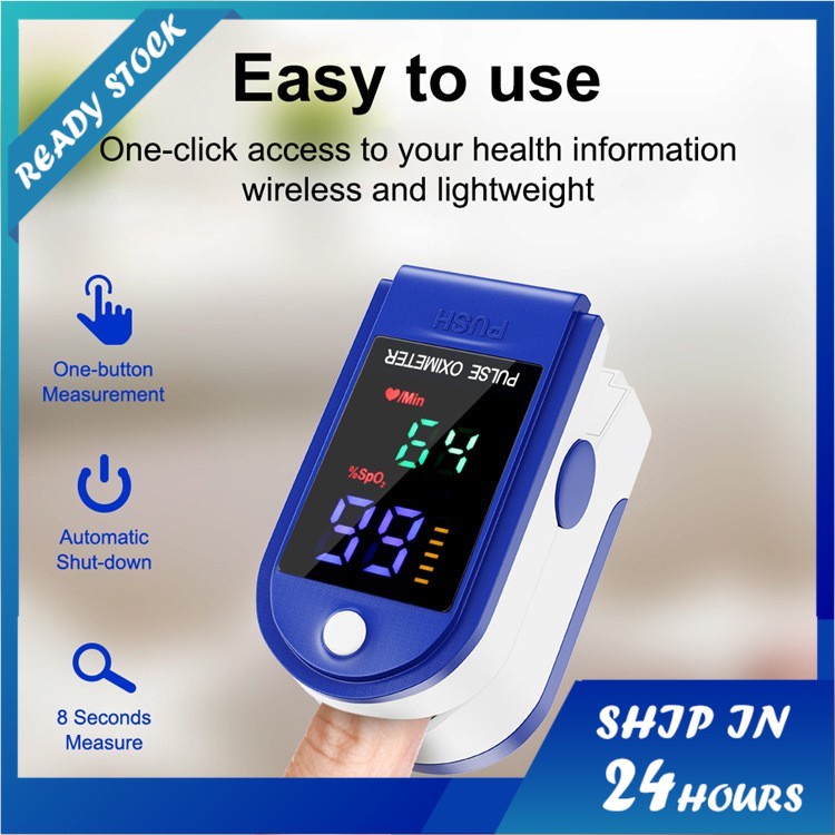 Portable Finger Oximeter Fingertip Pulsoximeter Medical Equipment With Sleep Monitor Heart Rate Spo2 PR Pulse Oximeter