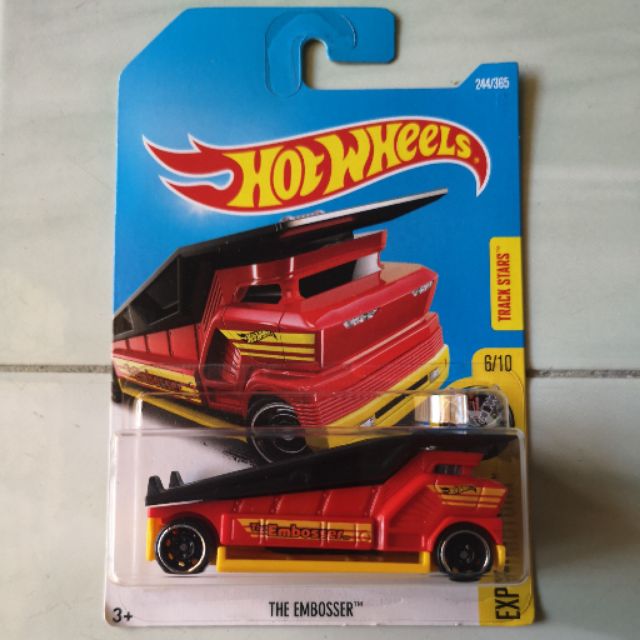 hot wheels the embosser