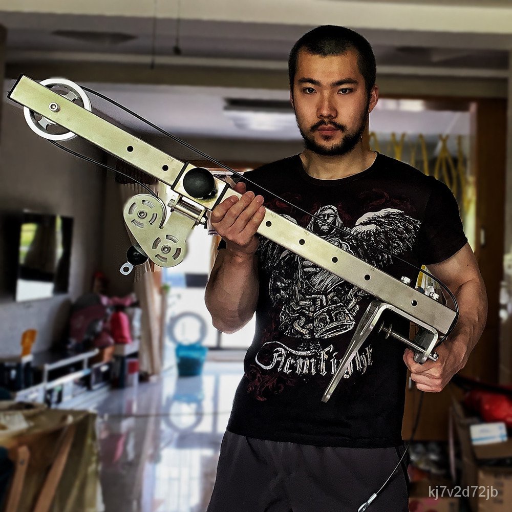 Desktop Arm Wrestling Pulley Machine 7 Gear Adjustable Armwrestling