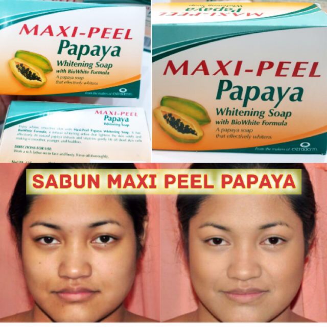 maxi peel papaya soap ingredients