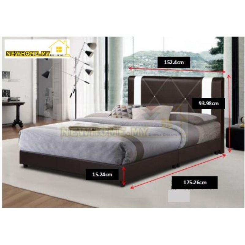 5 Ft Divanqueen Size Divankatil Queenkatil Murah Shopee Malaysia 