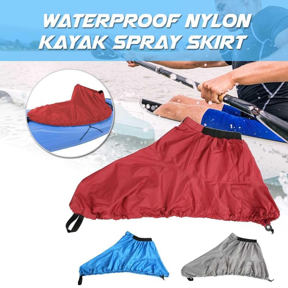 Universal Adjustable Sport Waterproof Nylon Kayak SCover (blue