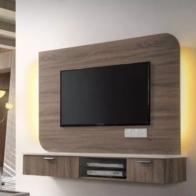 Free Shipping High Quality Designer Concept Diy Wall Mounted Tv Cabinet Diy Shopee Malaysia