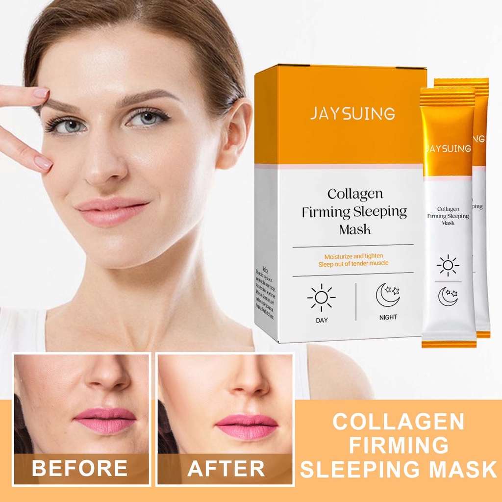 jaysuing Collagen Moisturizing Mask AntiWrinkle Firming Facial Law
