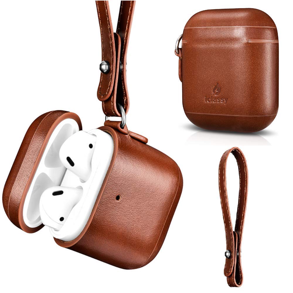 airpods-pro-leather-case-with-strap-keychain-portable-protective