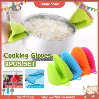 Oven Gloves Mitts Hand Padden Cooking Baking Kitchen Mittens Mit Pot Holder 6A