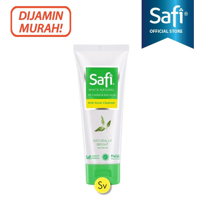 Safi Naturals Acne Clarifying CLeanser Tea Tree Oil 50g | Shopee Malaysia