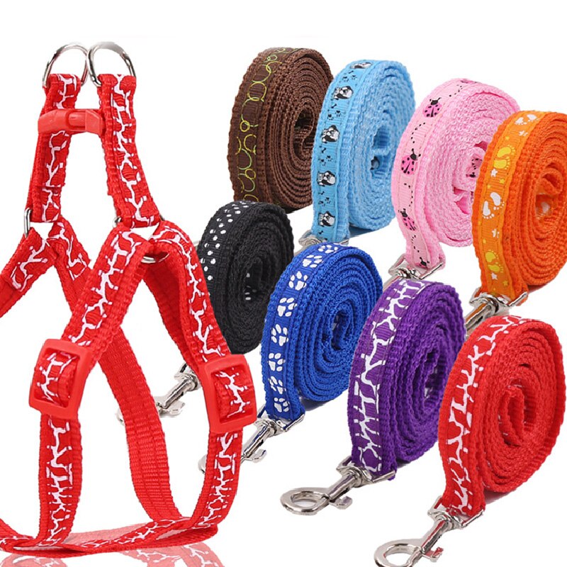 Pet Dog Harness Adjustable Pet Leashes Puppy Collar for Small Dogs Cat Harness Medium Dog Accessories Outdoor Walk Pet Supplies