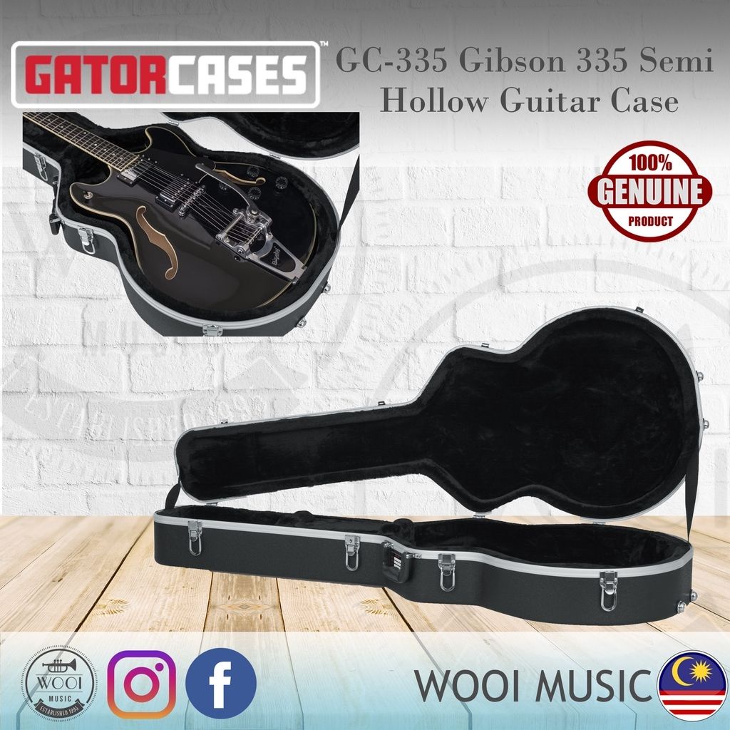 Gator GC335 GC Series Semi Hollow Style / Gibson ES335 Guitar Deluxe
