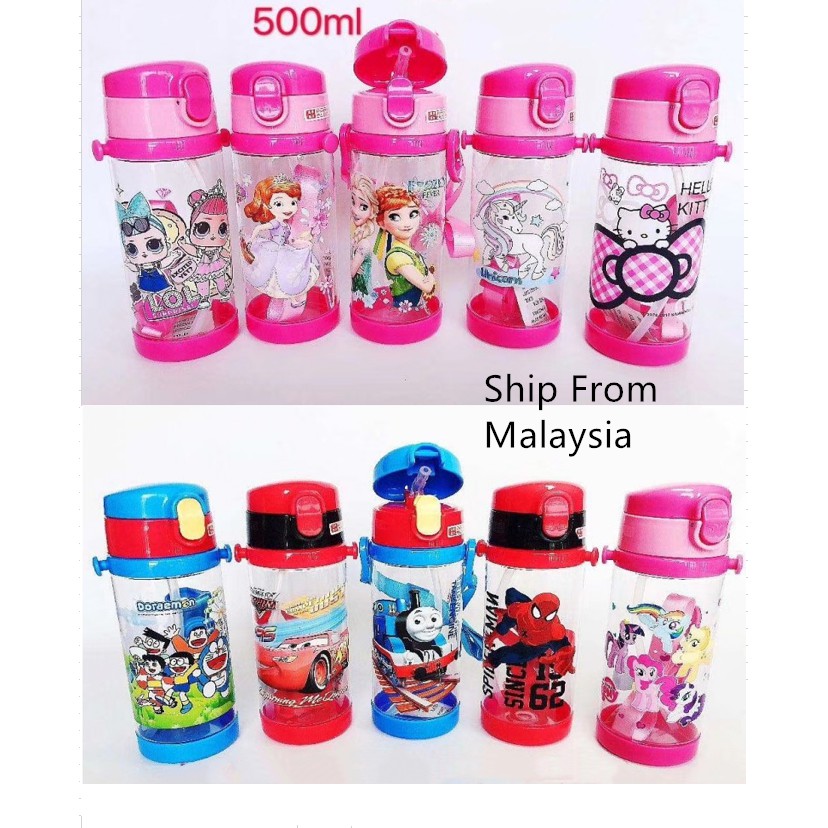 Stock Malaysia500 ML Botol Air Kanak kanak Kids Water Stock Malaysia500 ML Botol Air Kanak kanak Kids Water