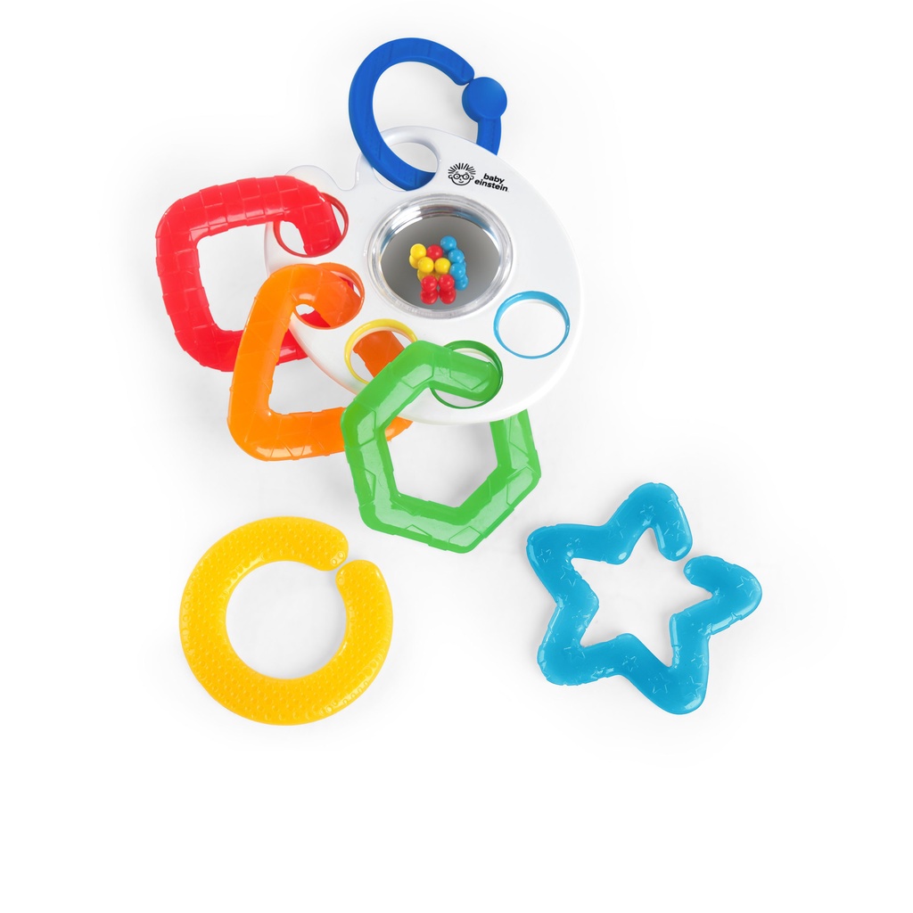 Baby Einstein Shake & Rattle & Soothe™ Teether Link Toy